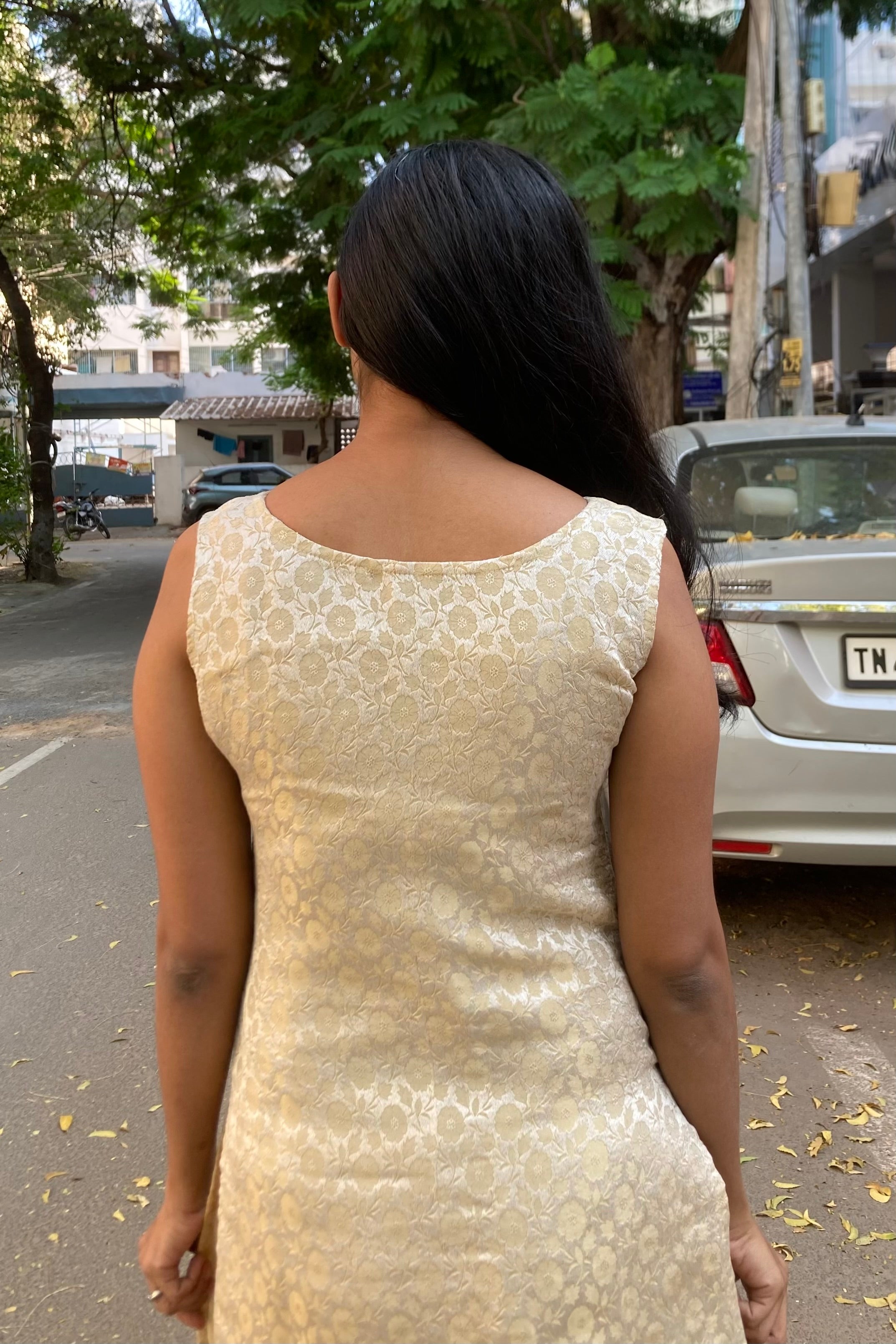 Snowflake kurti