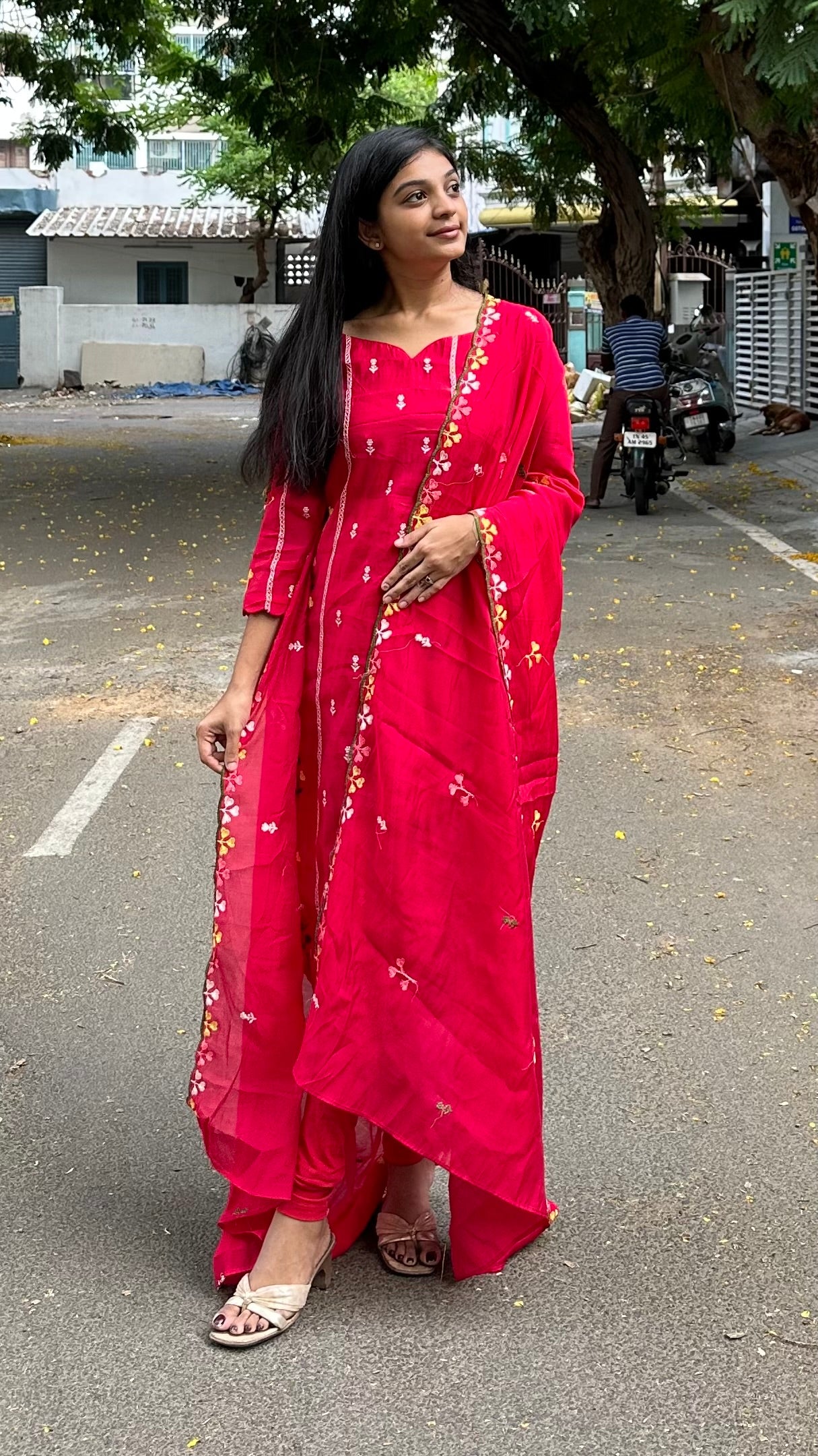 Mul Chanderi - (2pc)