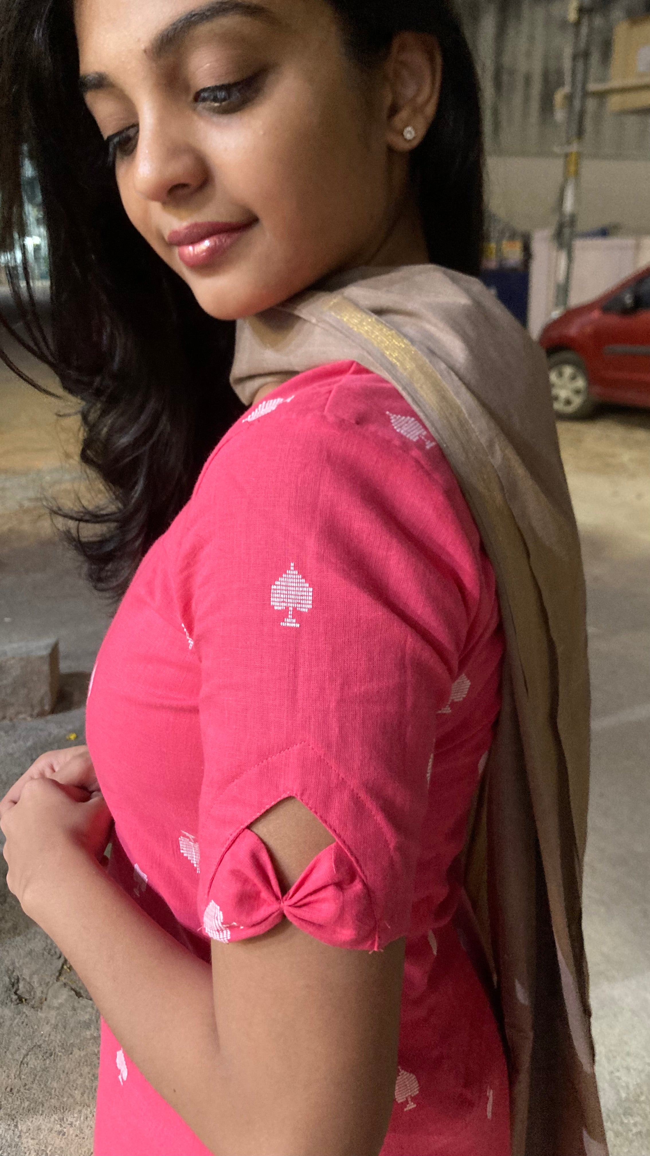 Icy doll- handloom cotton set