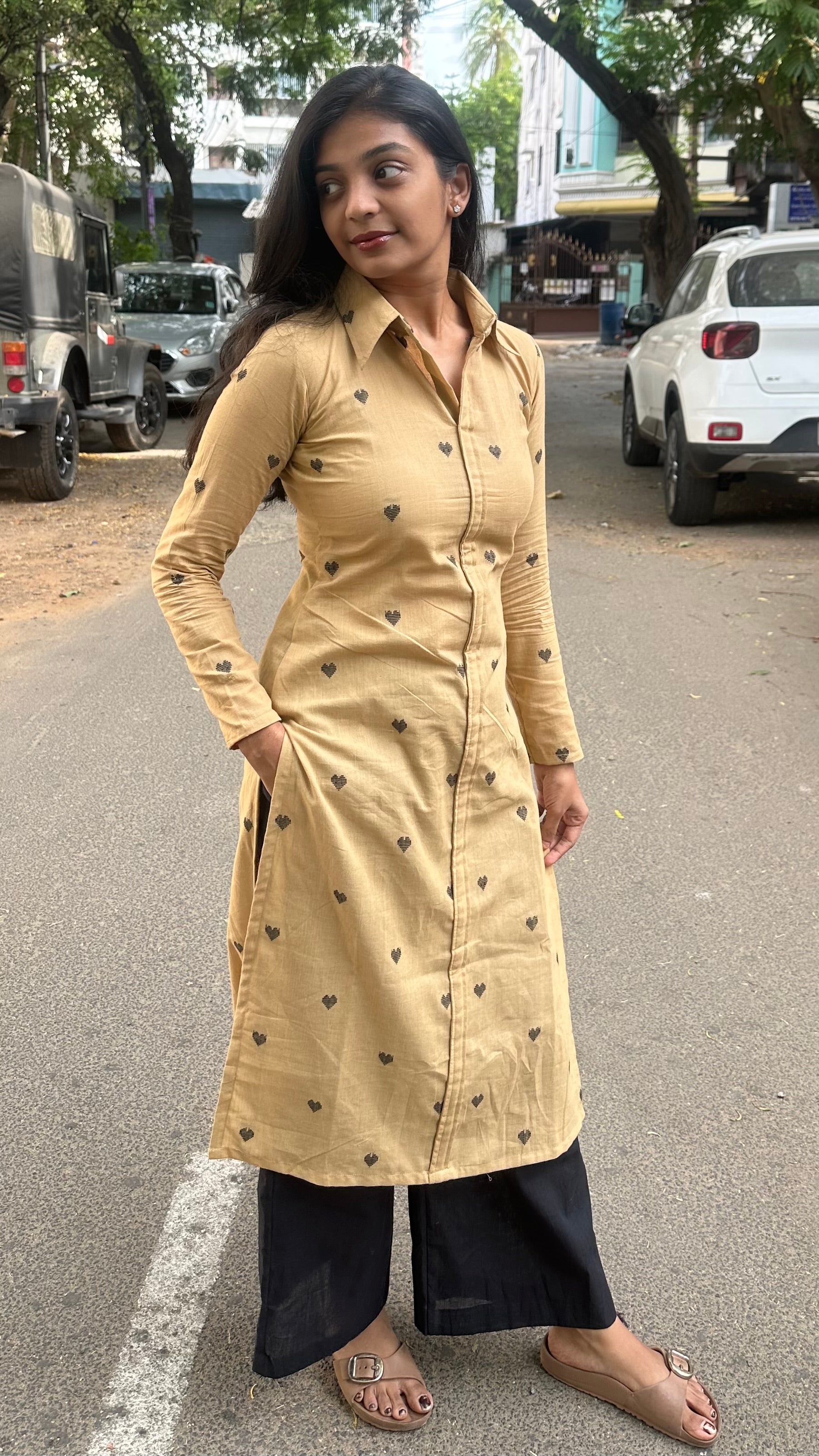 Hearty kurti/cord set