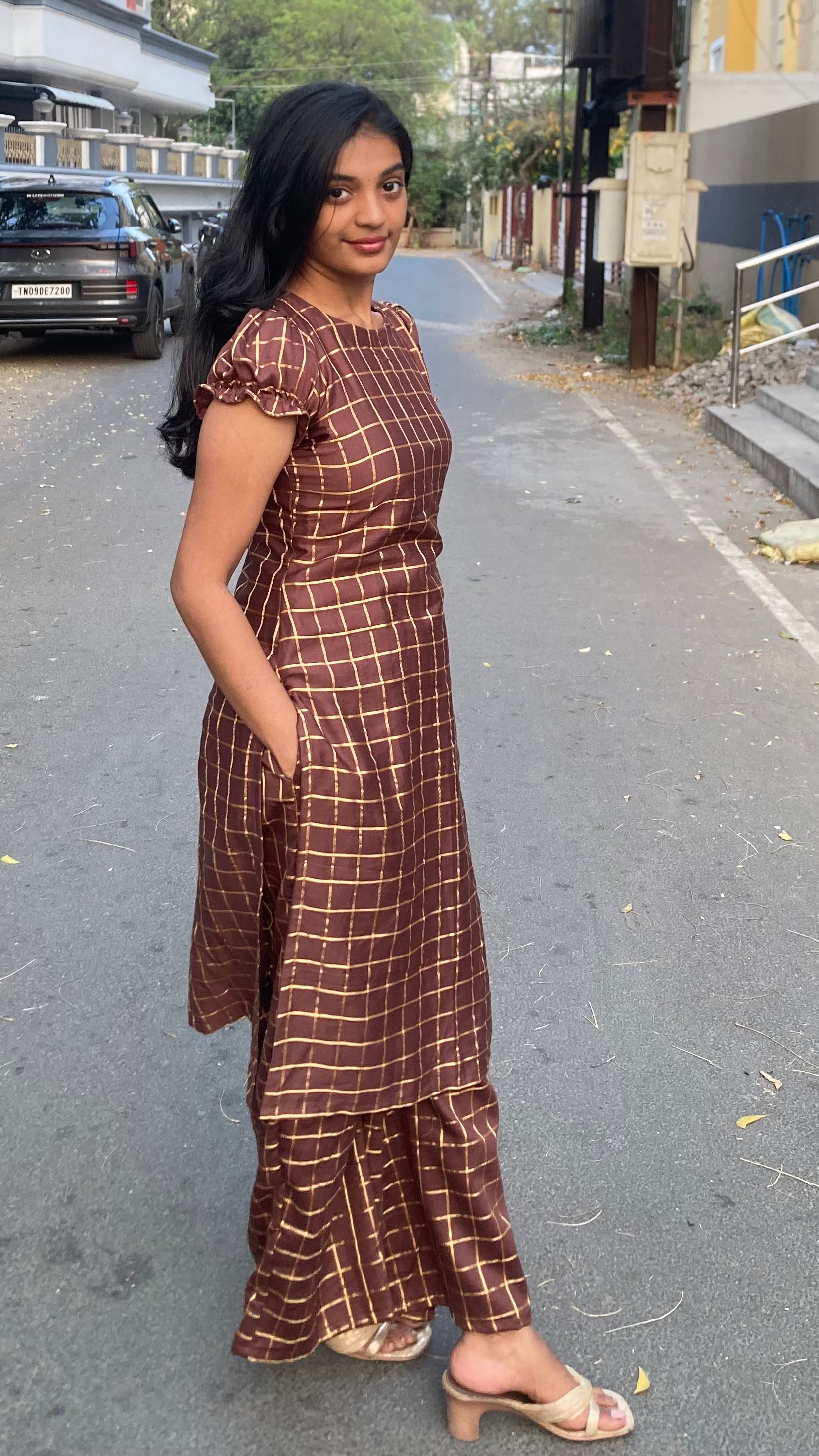 Cotton wide leg Co-ords