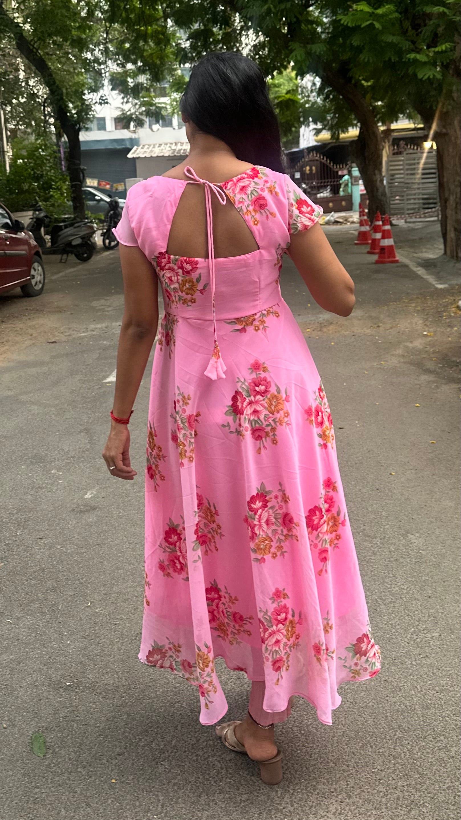 Bouquet anarkali top