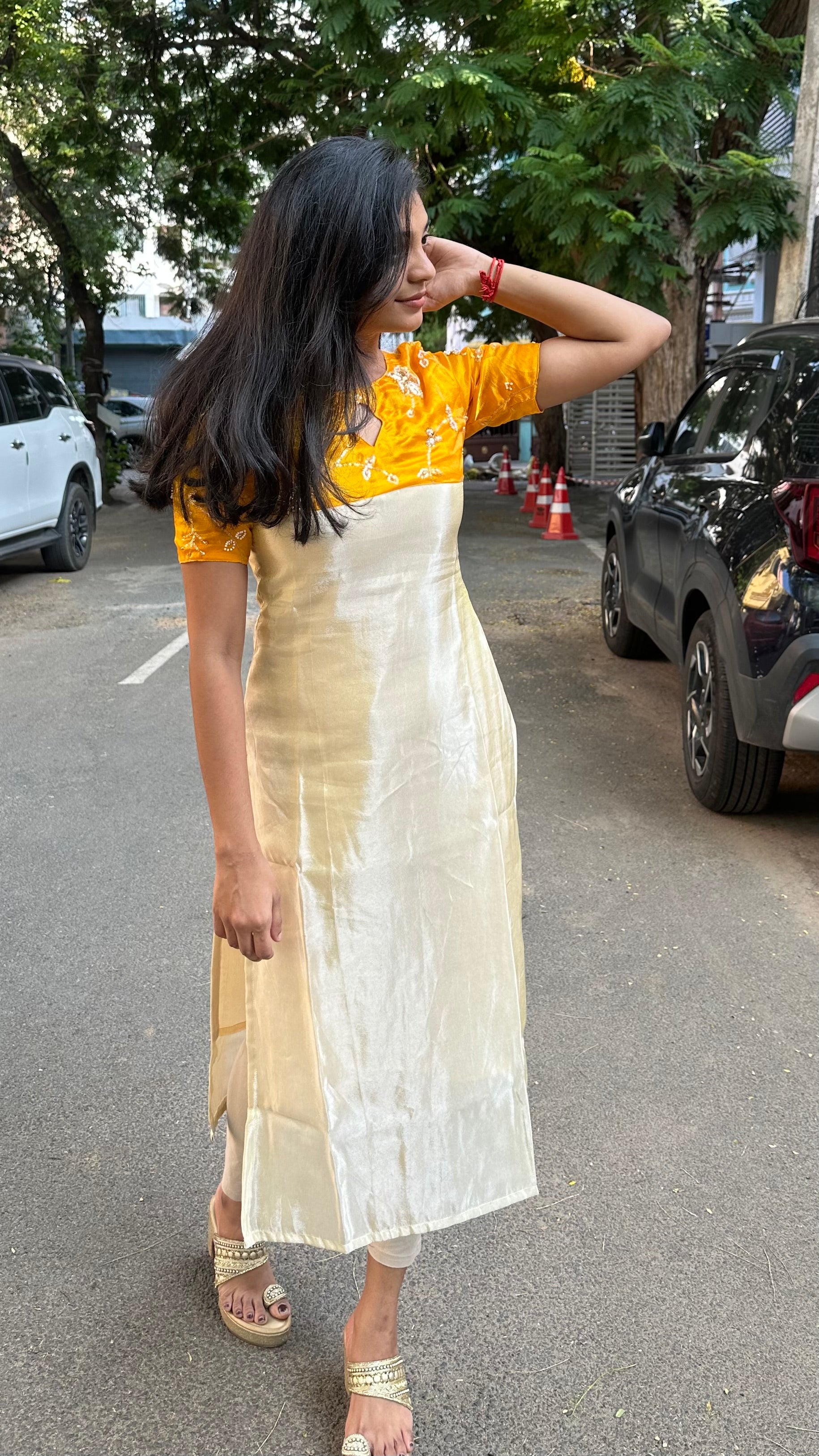 Bejewelled kurti