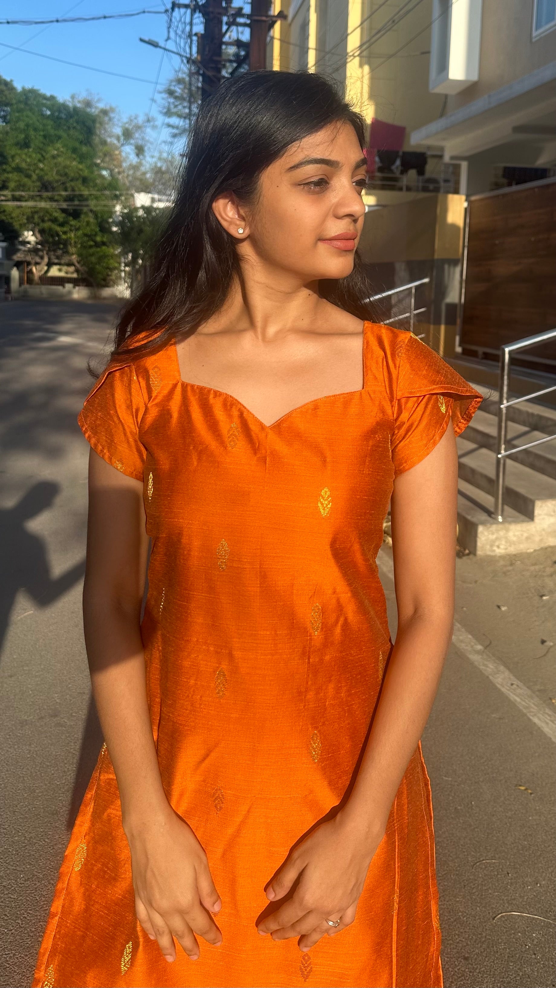 Orange mittai set