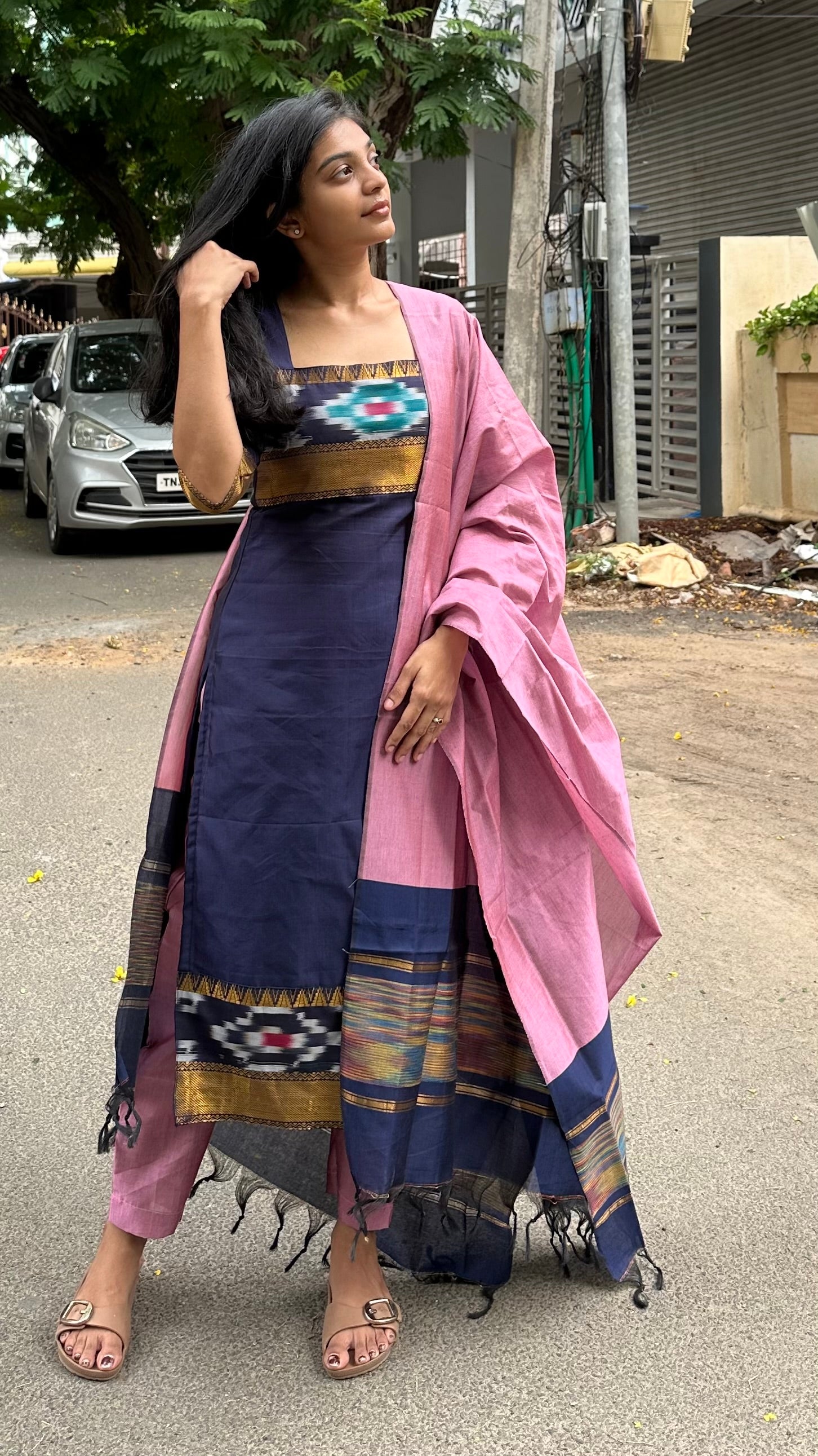 Pochampally set (3pc)