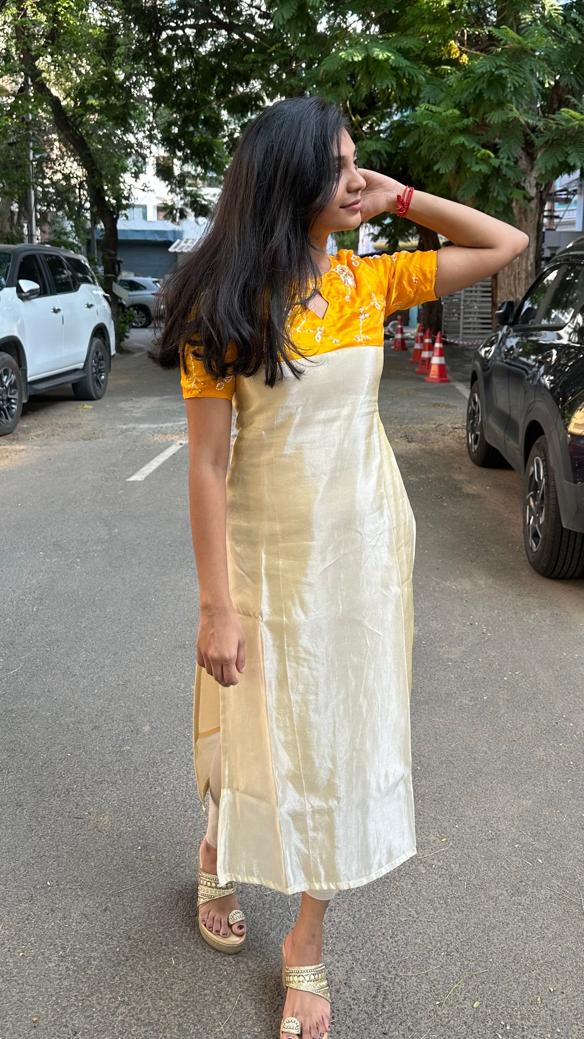 Bejewelled kurti