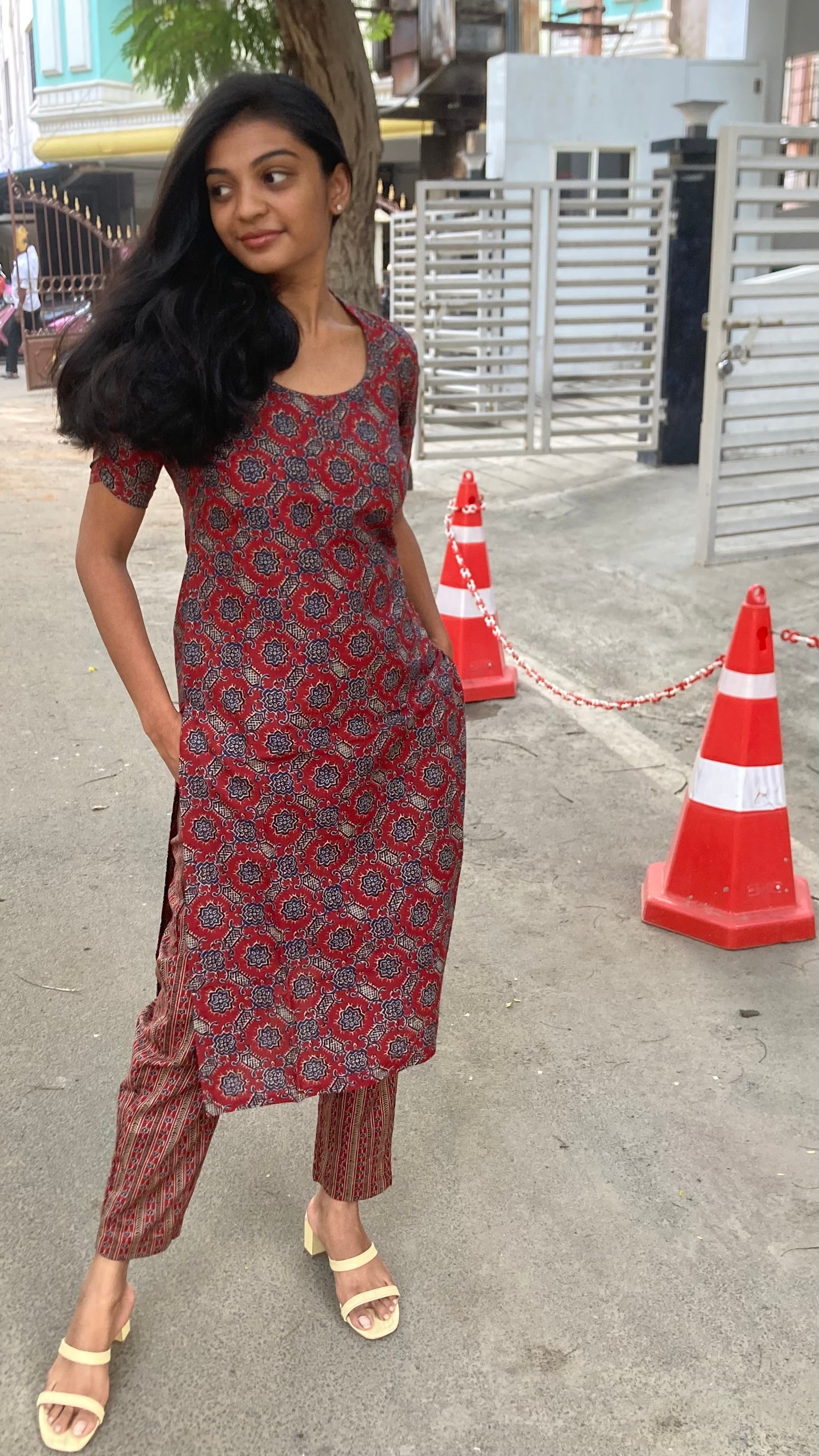 Ajrakh cotton Co ords