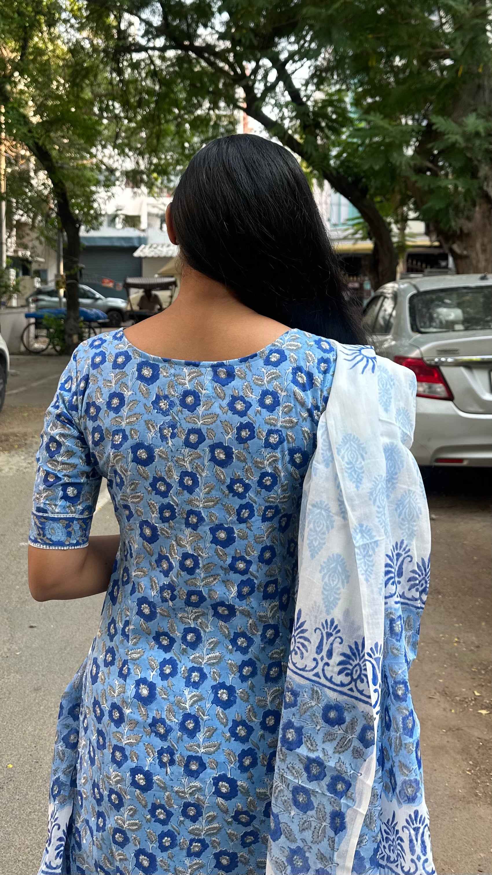 Blooming blue set  (3pc)