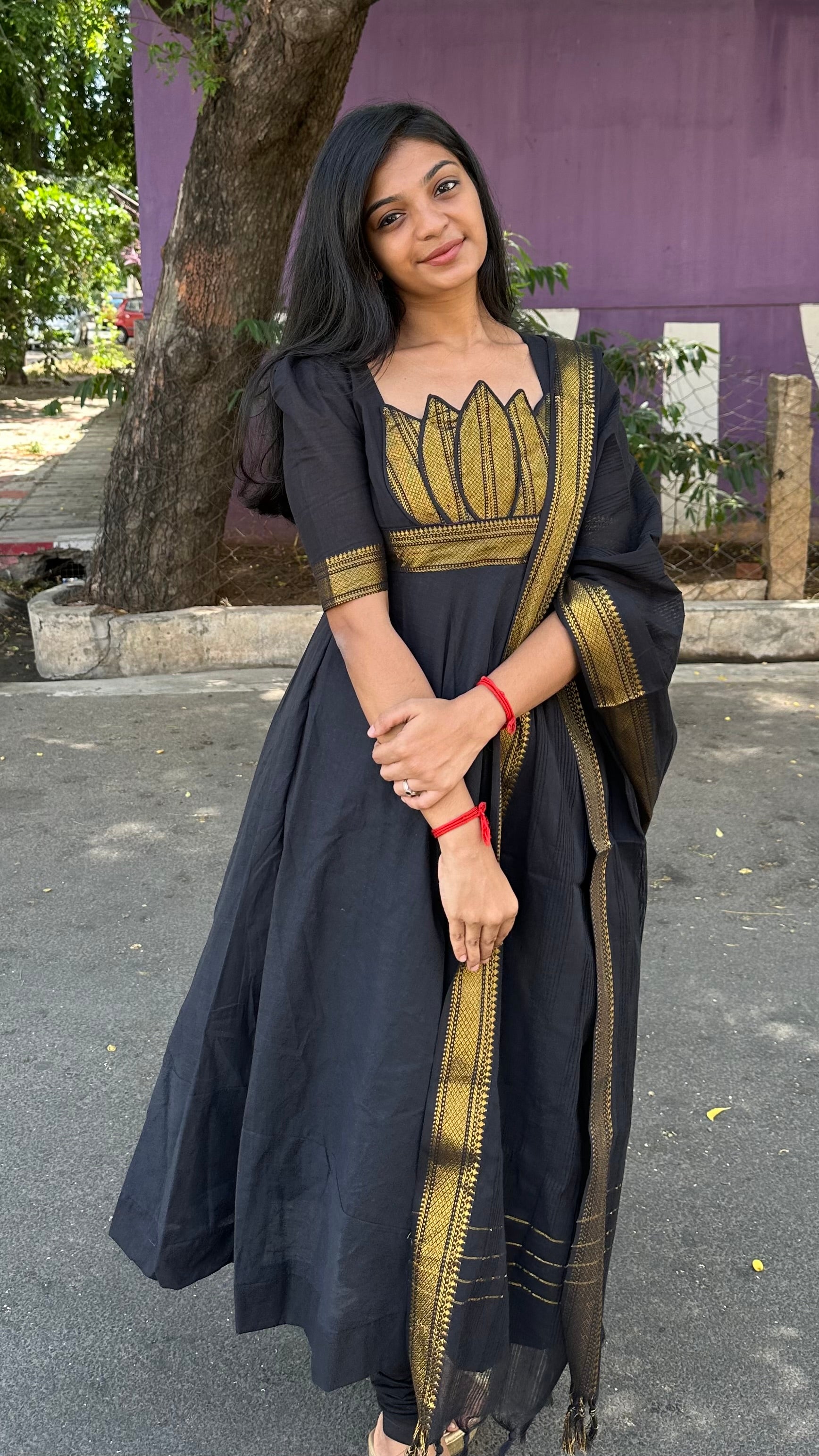 Lotus - Anarkali set