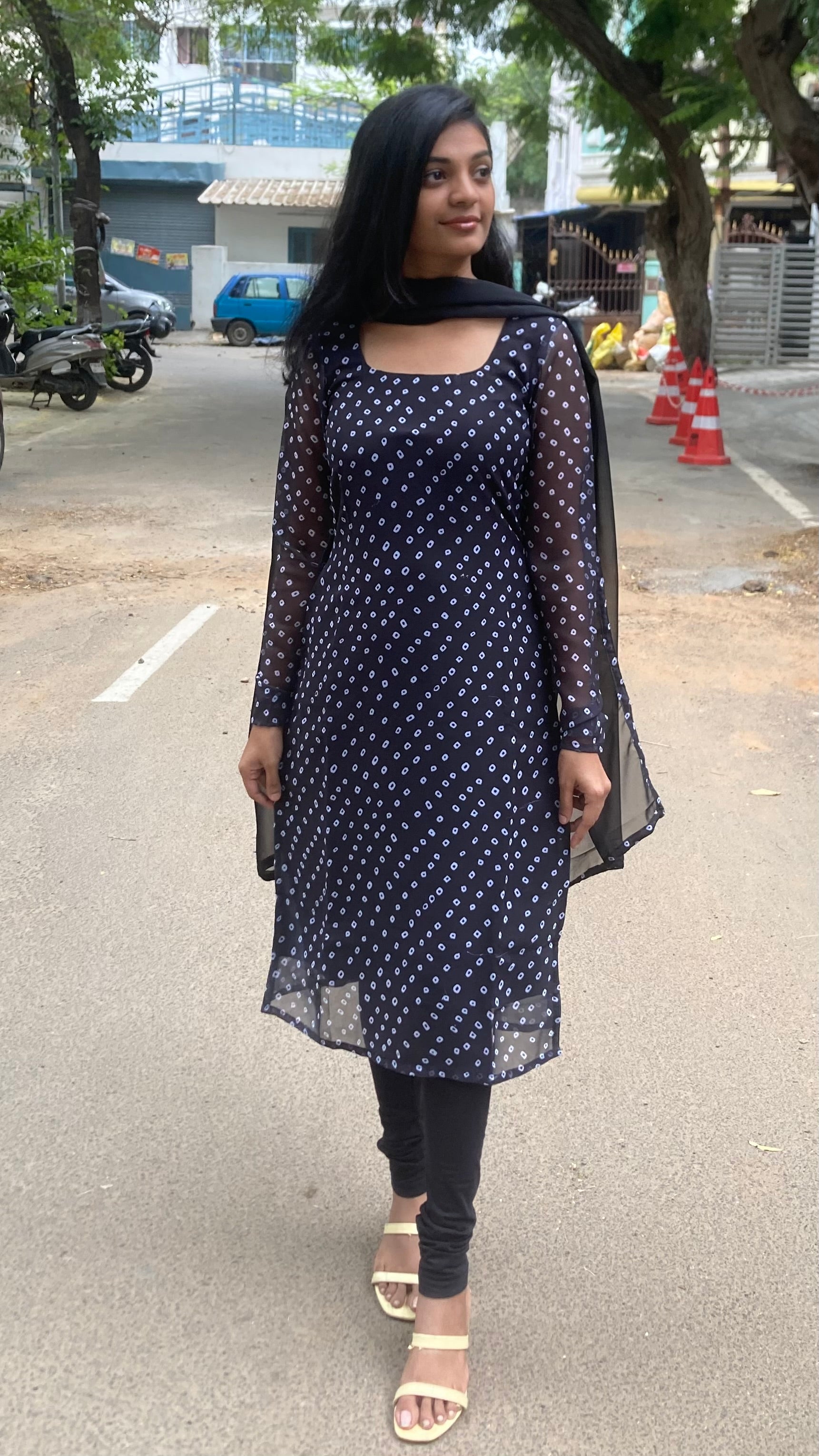 Bandhini - Georgette set