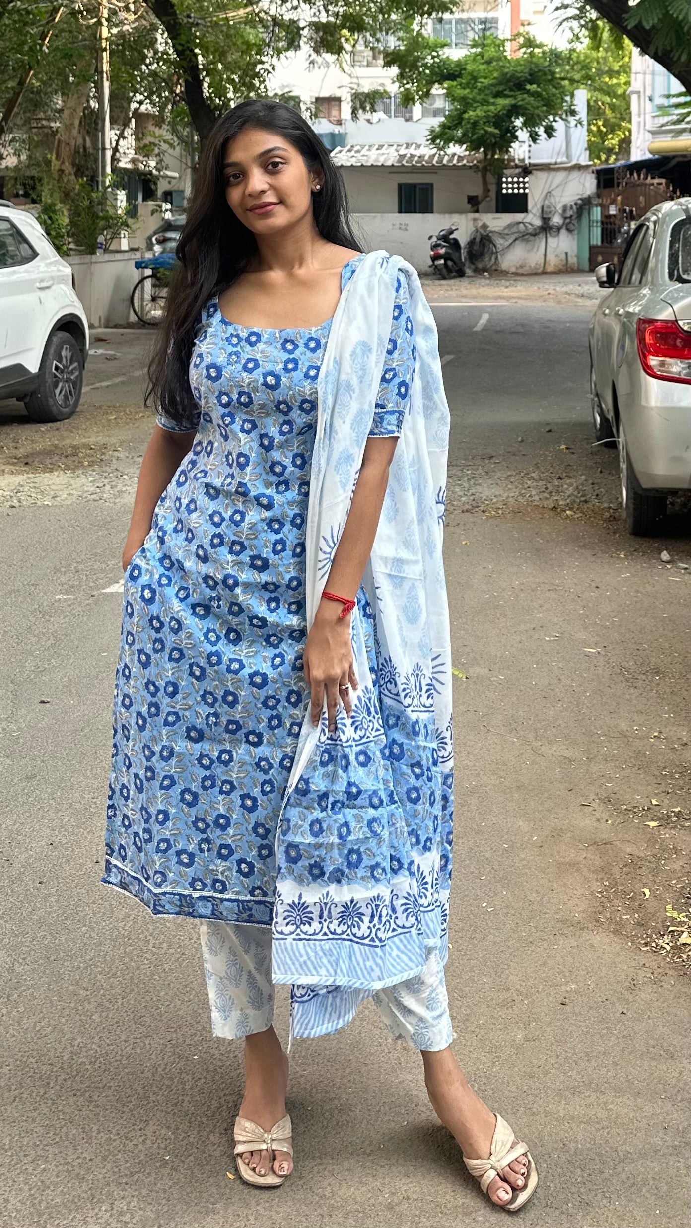 Blooming blue set  (3pc)