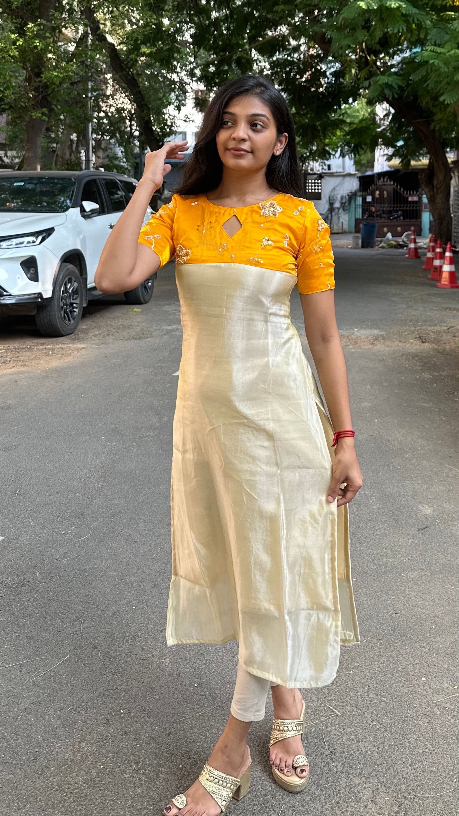 Bejewelled kurti