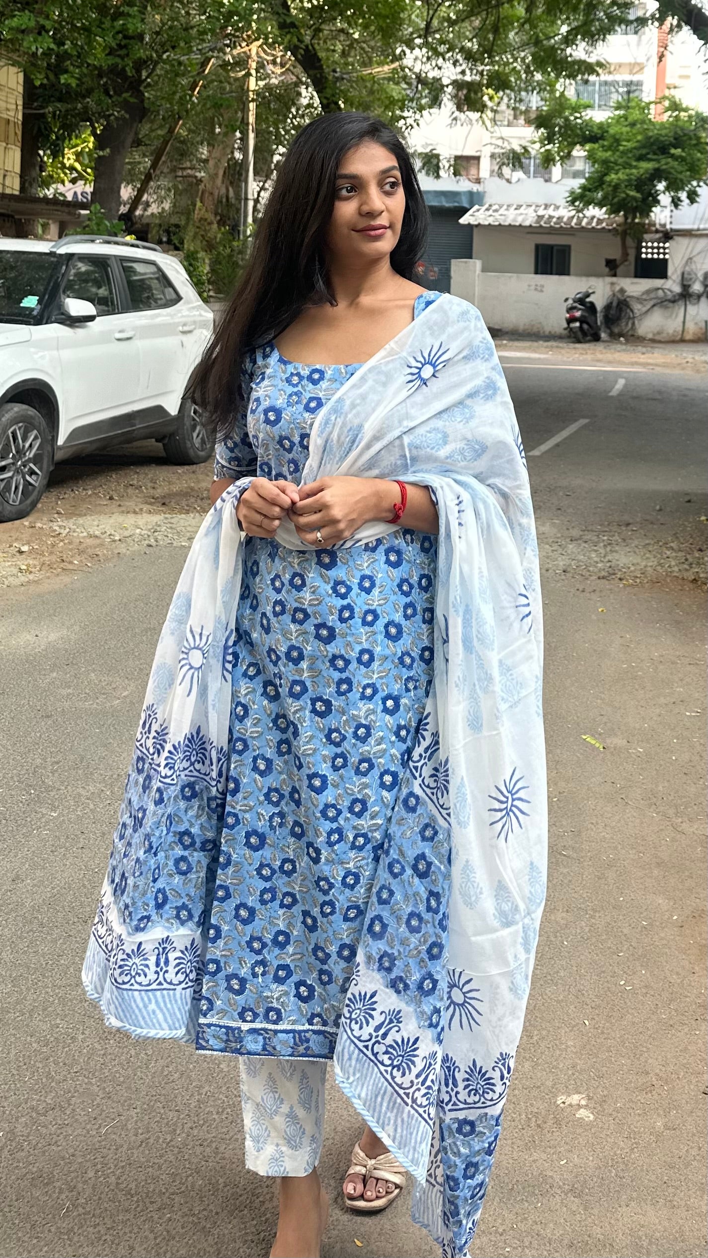 Blooming blue set  (3pc)