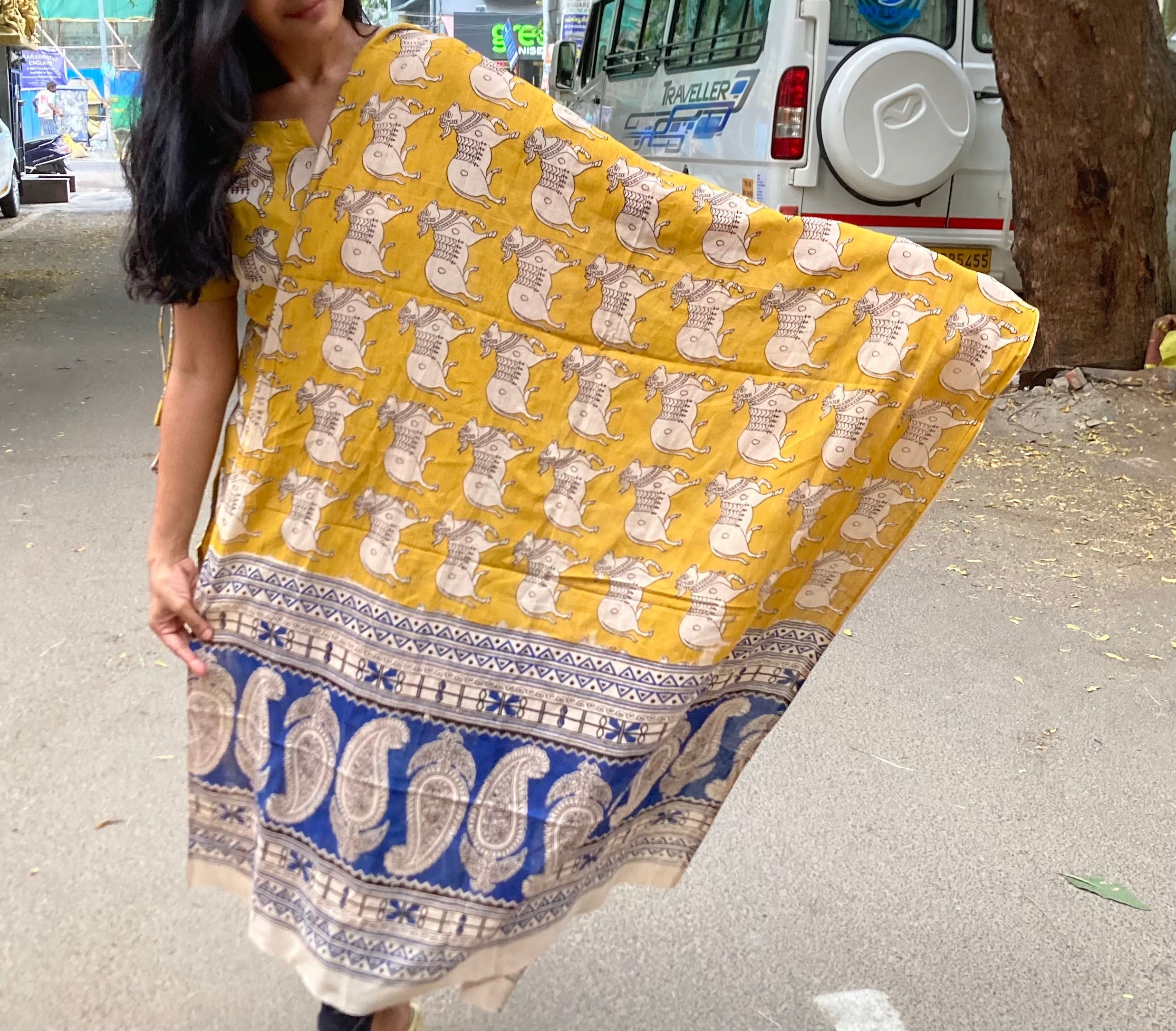 Kalamkari - Musturd