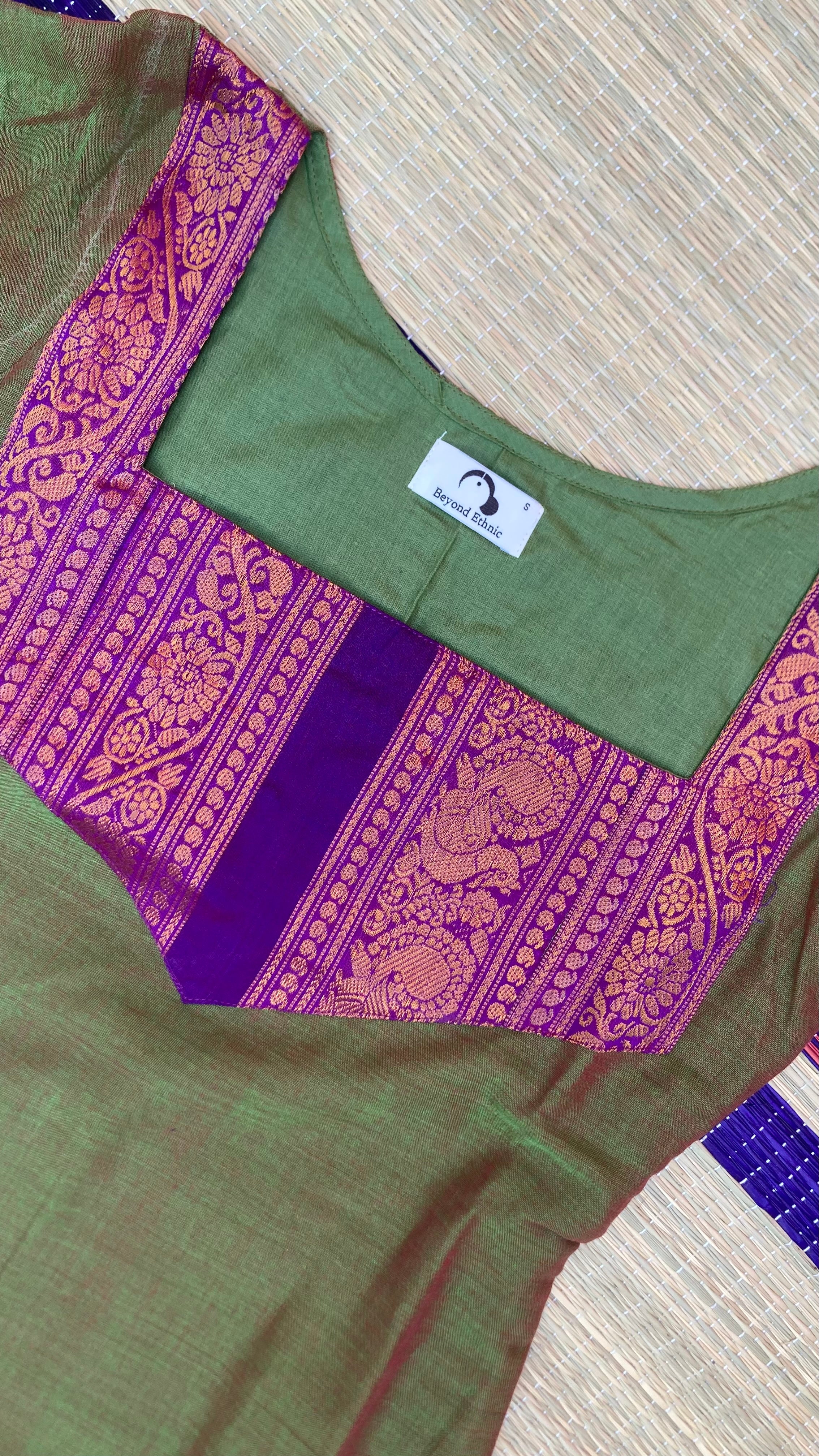 Mangalagiri set - Green