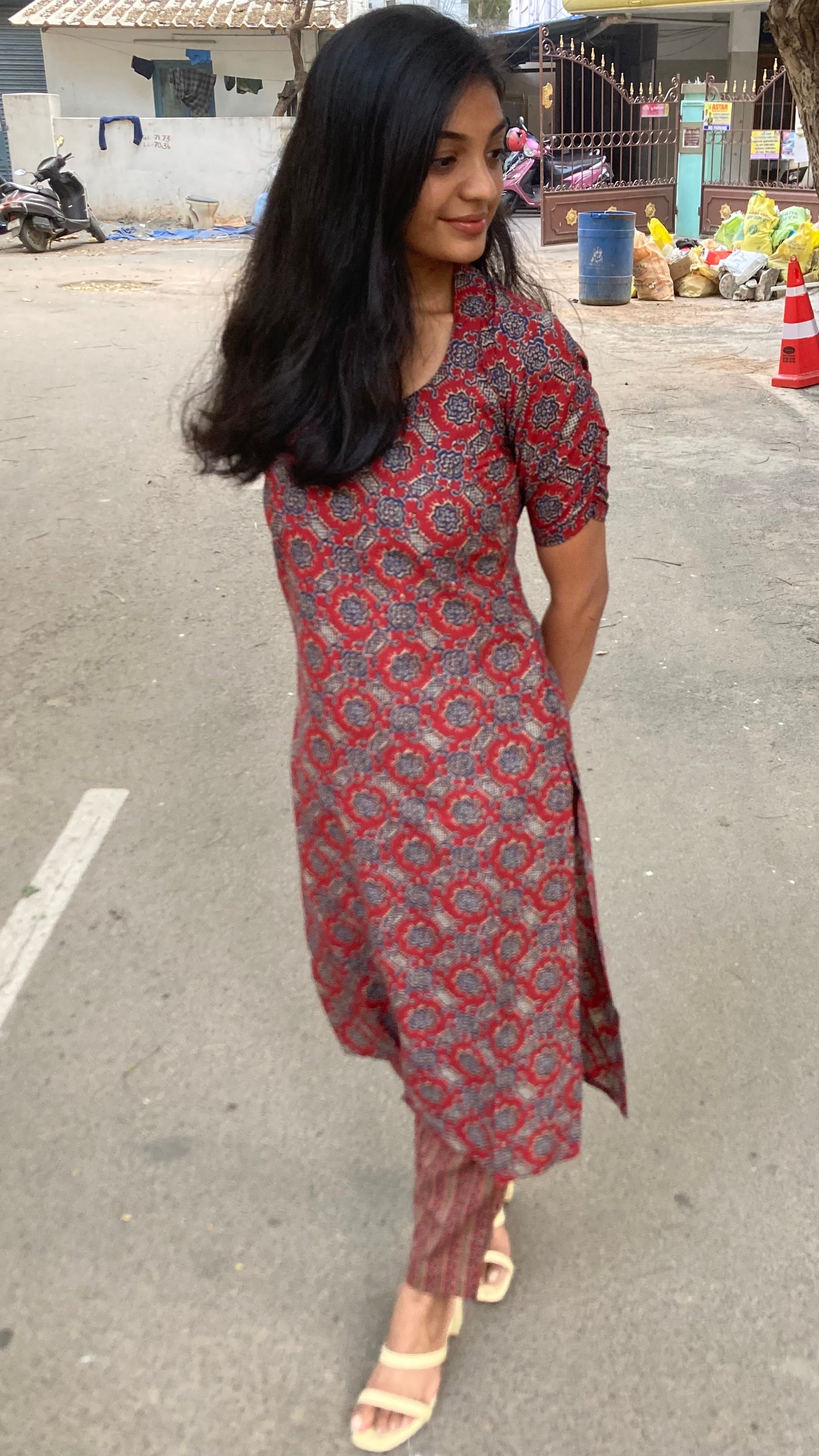 Ajrakh cotton Co ords