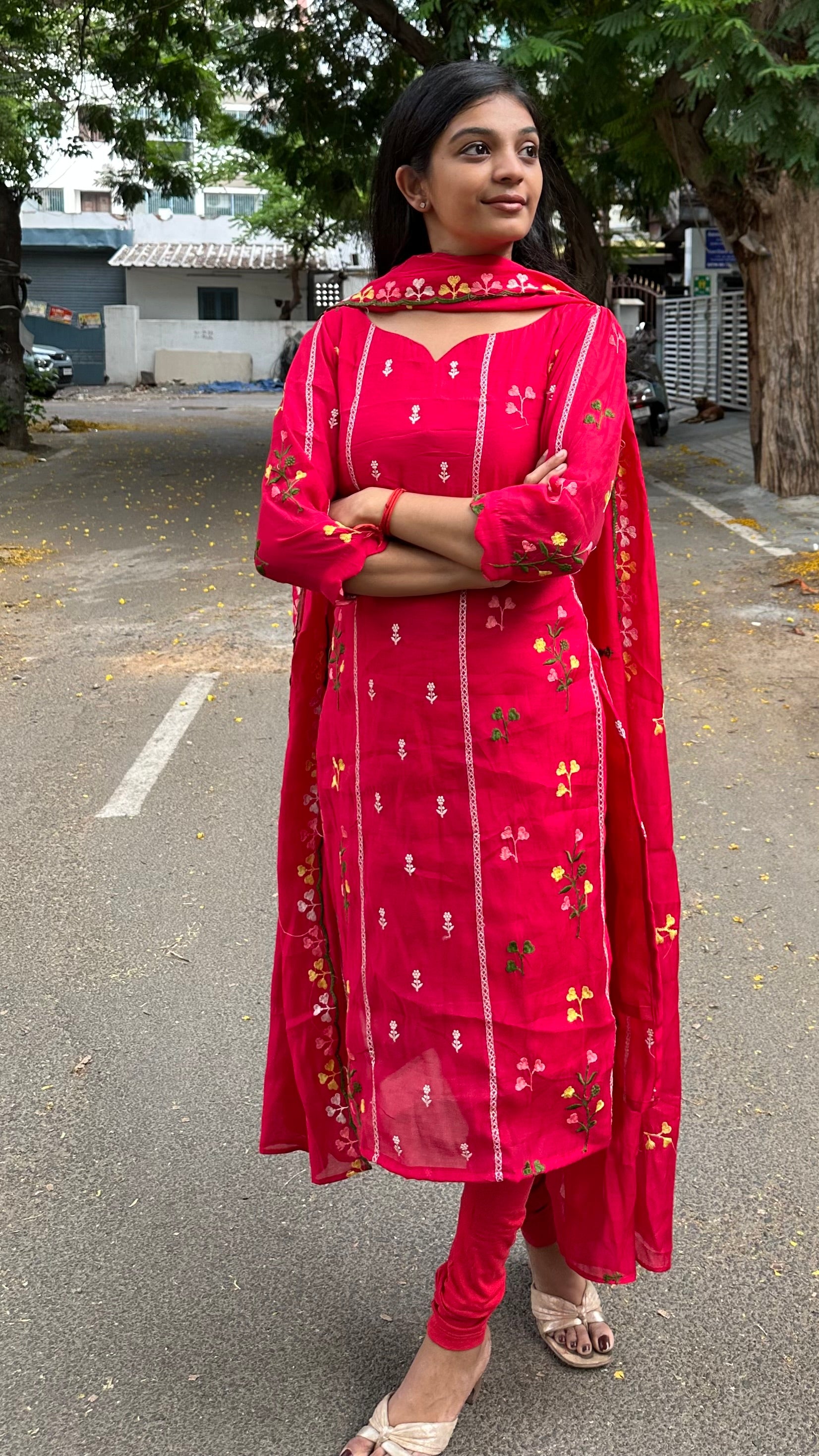 Mul Chanderi - (2pc)