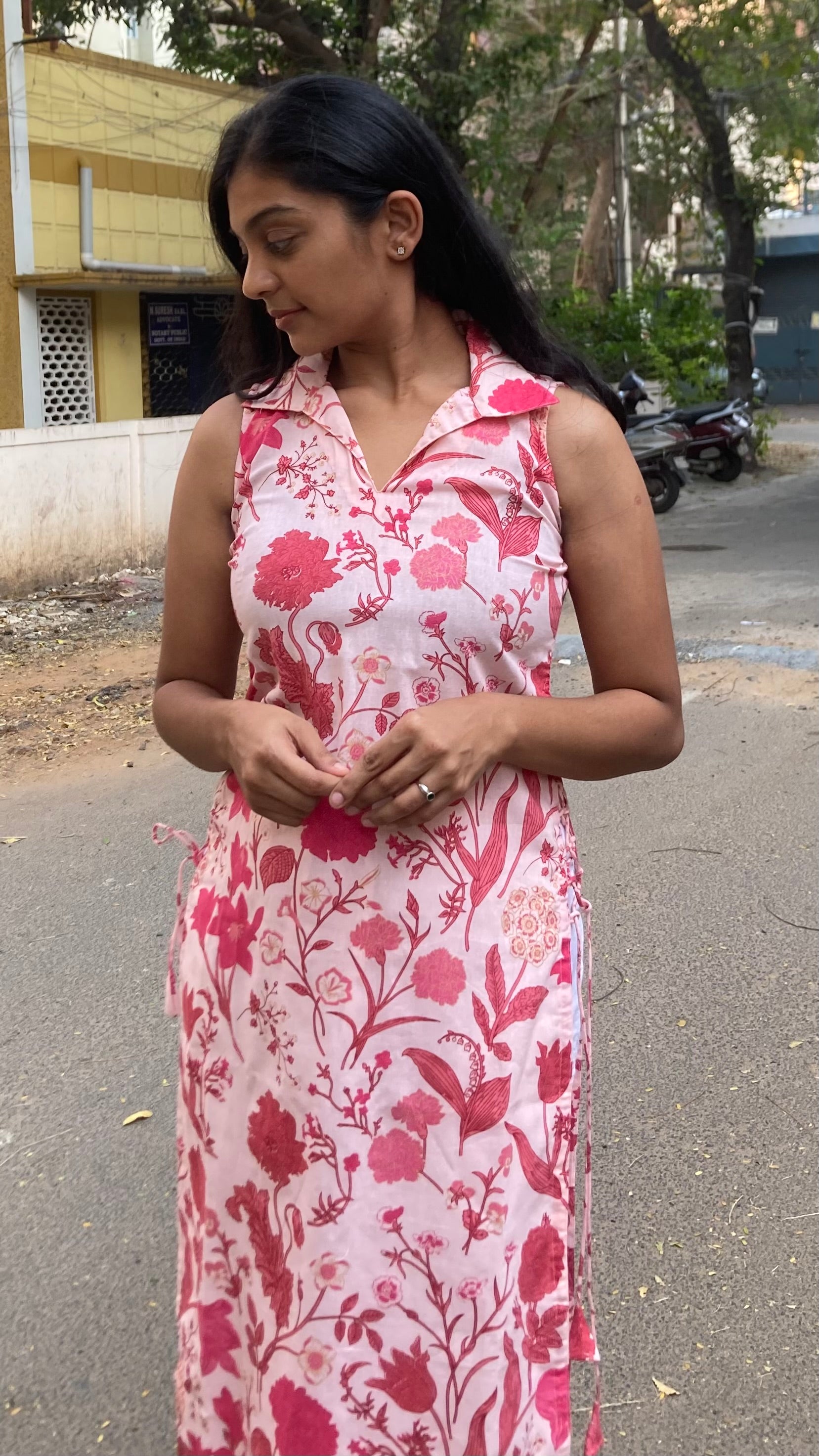 Side knot kurti