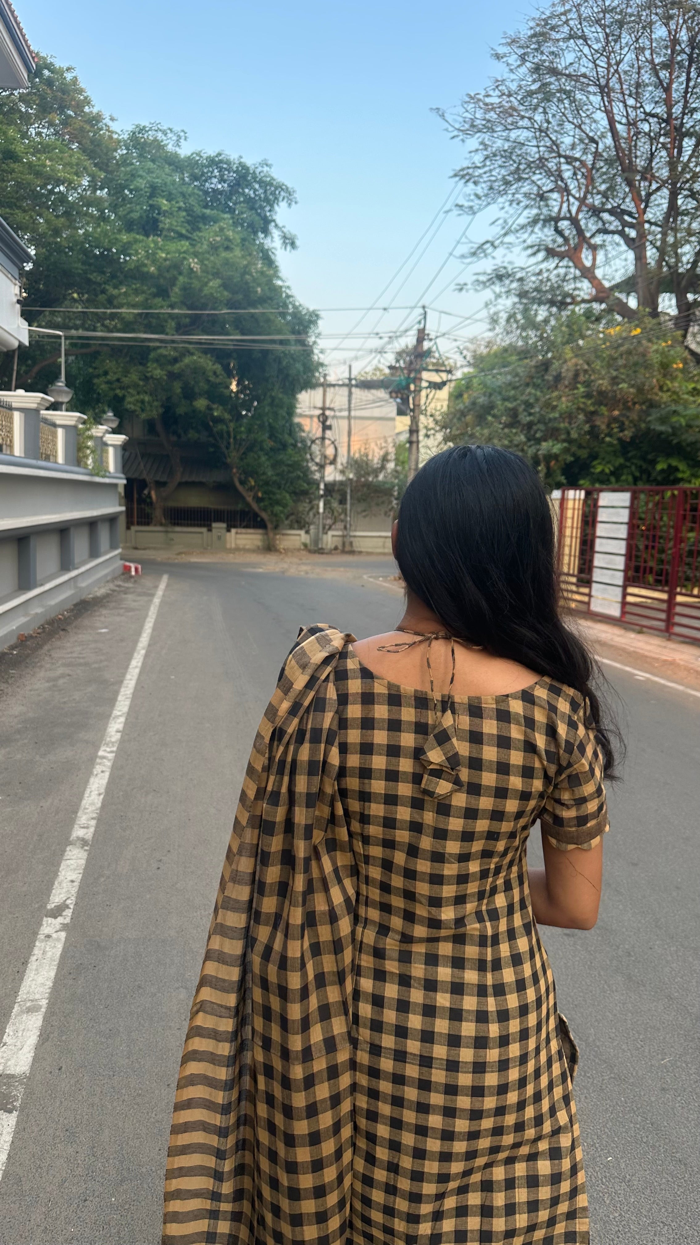 Cotton checks set