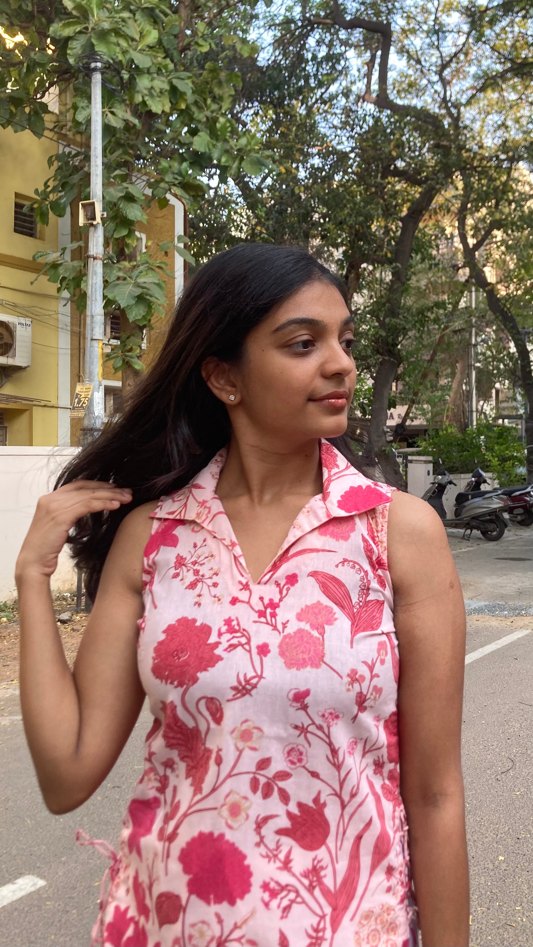 Side knot kurti