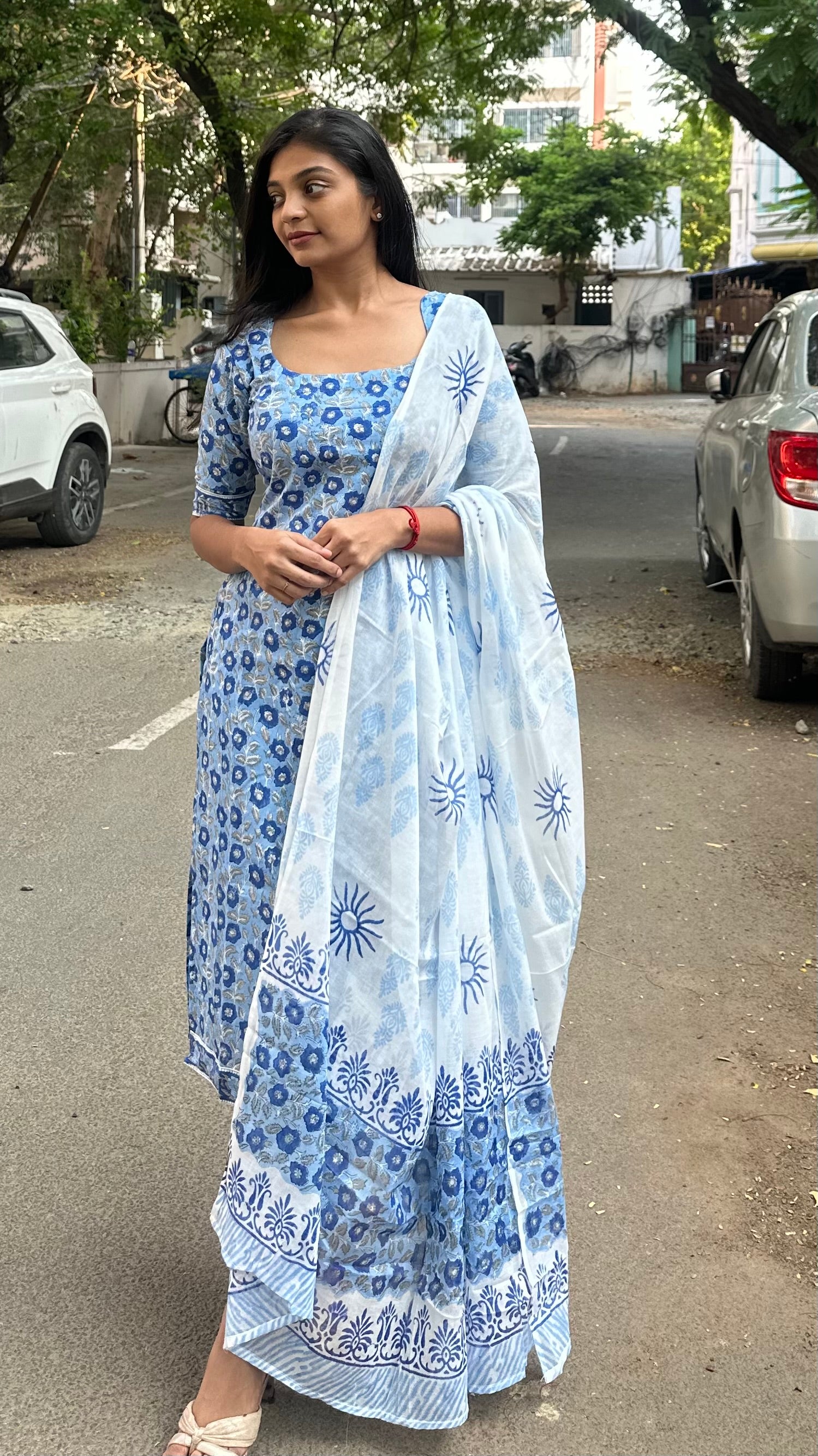 Blooming blue set  (3pc)