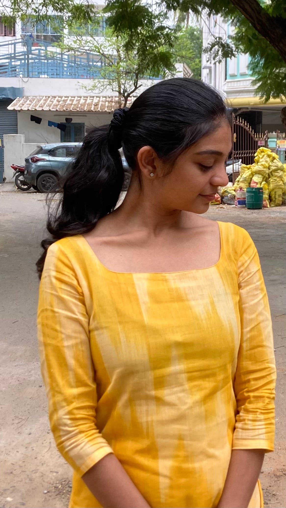 Sunshine-handloom cotton set