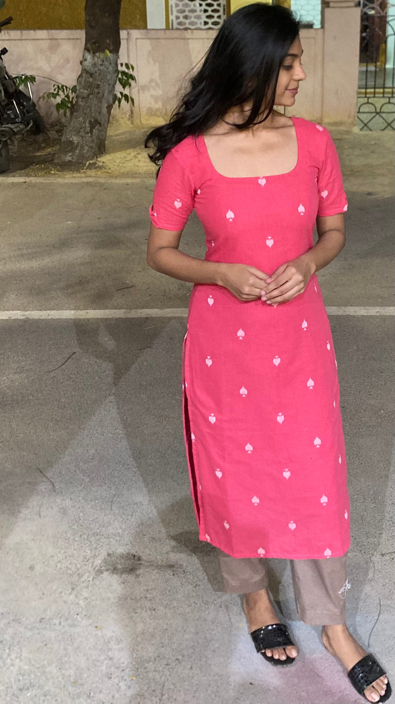 Icy doll- handloom cotton set