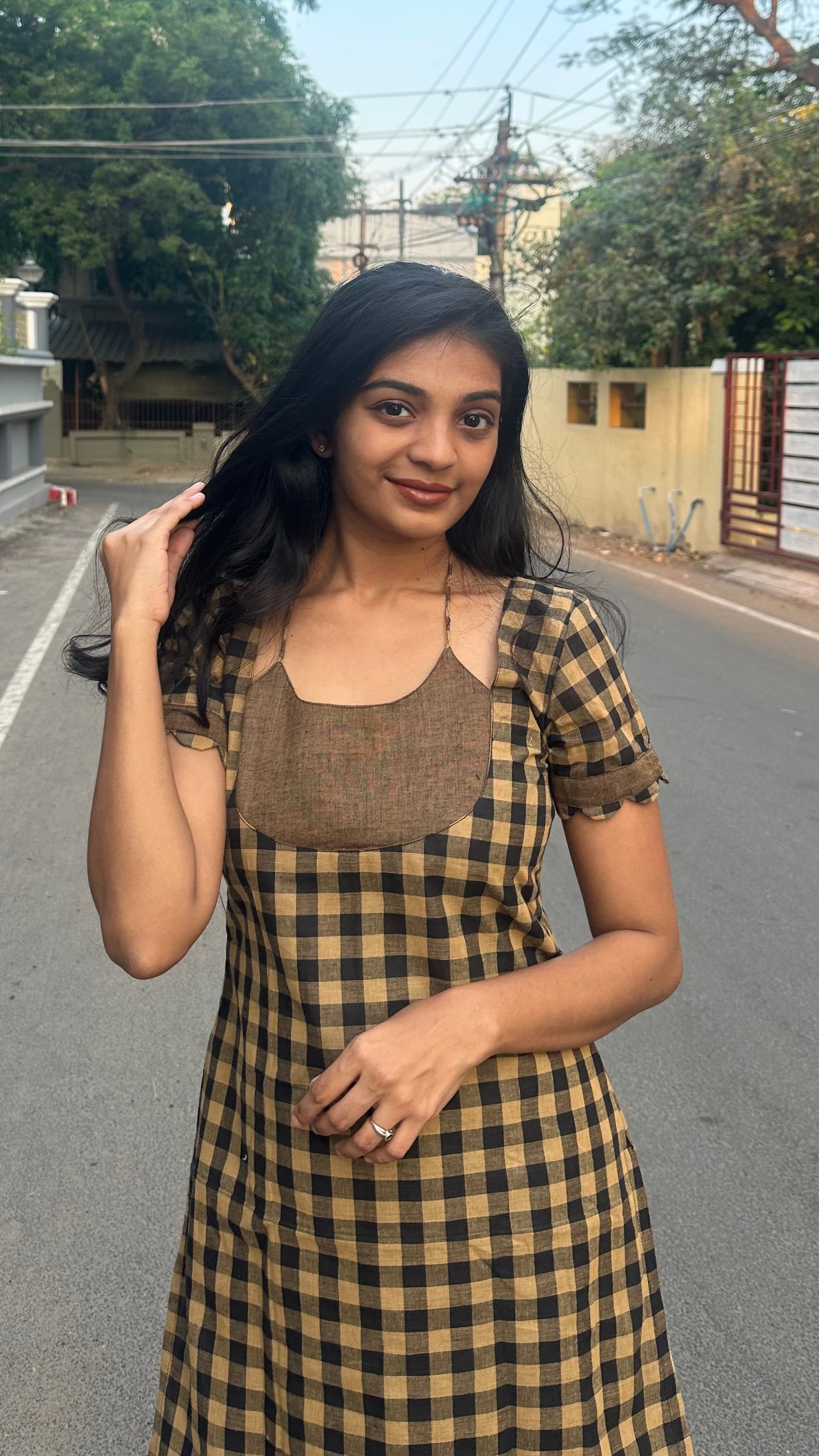 Cotton checks set