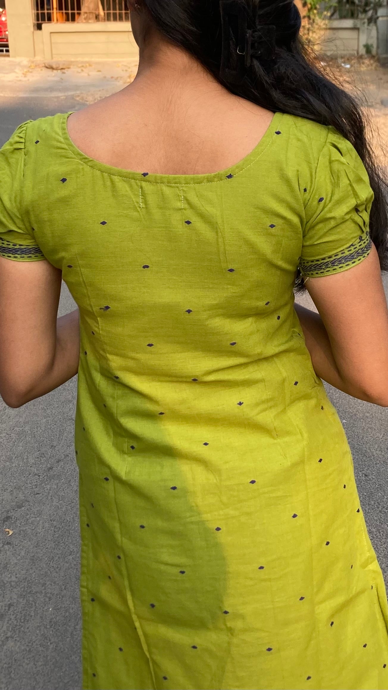 Green mist-handloom cotton 3piece set