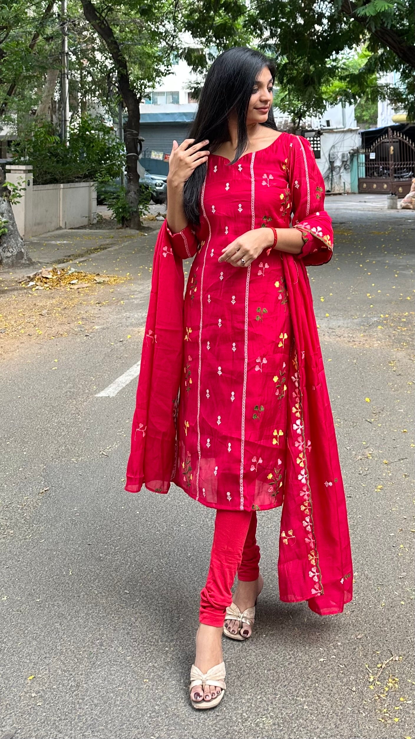Mul Chanderi - (2pc)